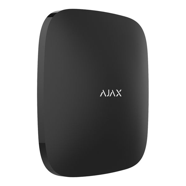 Ajax Hub 2 (4G) black | Інтелектуальна централь | 2G, 3G, 4G(LTE), Ethernet | Jeweller, Wings (000026661/38872.108.BL1) | AX313BK фото