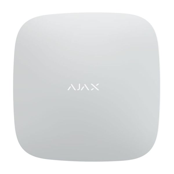 Ajax StarterKit Plus white | Комплект бездротової GSM-сигналізації | 2G, Ethernet | Jeweller, Wings (000003811/25477.57.WH1) | AX303WT фото