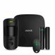 Ajax StarterKit Cam black | Комплект бездротової GSM-сигналізації | 2G, Ethernet | Jeweller, Wings (000016586/25466.58.BL1) | AX304BK фото 1