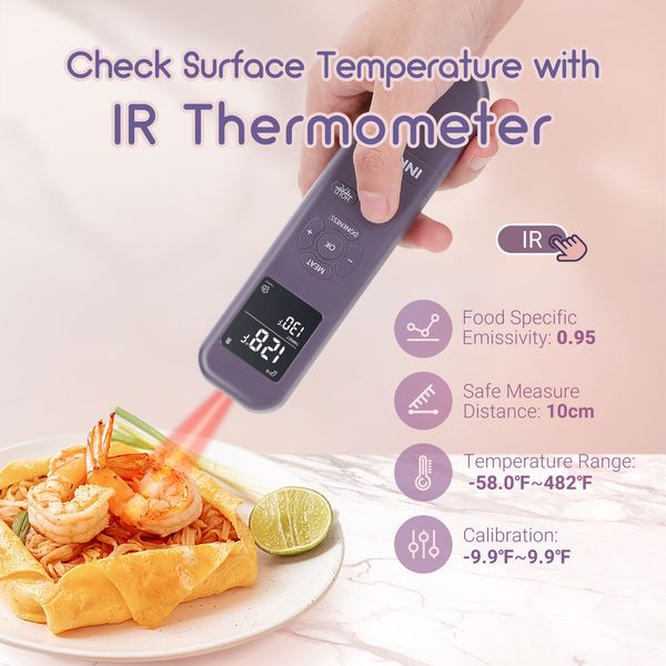 Термометр/пірометр Inkbird IHT-1M 2-в-1 (INKB167) | INKB167 фото