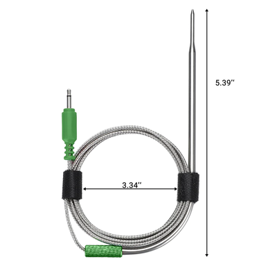 Щуп для Inkbird IBT-26S, IBT-24S зелений 135мм контроль температури продукту (INKB197PGN) | INKB197PGN фото