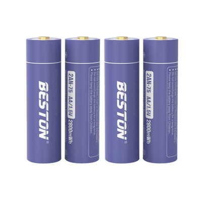 Акумуляторна батарея AA Beston 1.5V Li-ion 2800mWh/1850mAh | набір 4шт. (BST302S4) | BST302S4 фото