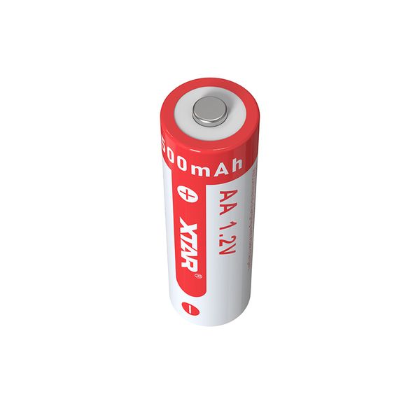 Акумуляторна батарея AA XTAR Red 1.2V Ni-MH 3000mWh/2500mAh | мaкс. заряд - 1.25А / розряд - 1.25А | набір 4шт. у пласт. кейсі (XTR306) | XTR306 фото