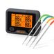 BBQ термометр Inkbird IBBQ-4BW цифровий із Bluetooth та Wi-Fi на 4 кольорові щупи (INKB129) | INKB129 фото 1