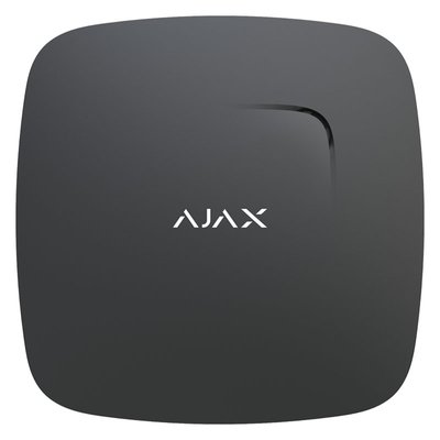 Ajax FireProtect Plus black | Бездротовий пожежний датчик із сенсорами диму, температури та чадного газу (000005636/25429.16.BL1) | AX361BK фото
