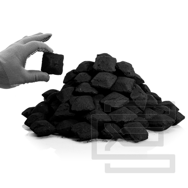 Брикети деревновугільні твердих порід Ermanos Hardwood Charcoal Briquettes 10 кг (ERS043-10) | ERS043-10 фото