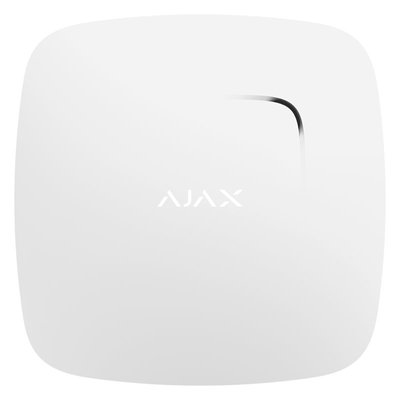 Ajax FireProtect Plus white | Бездротовий пожежний датчик із сенсорами диму, температури та чадного газу (000005636/25429.1 (000005637/25434.16.WH1) | AX361WT фото
