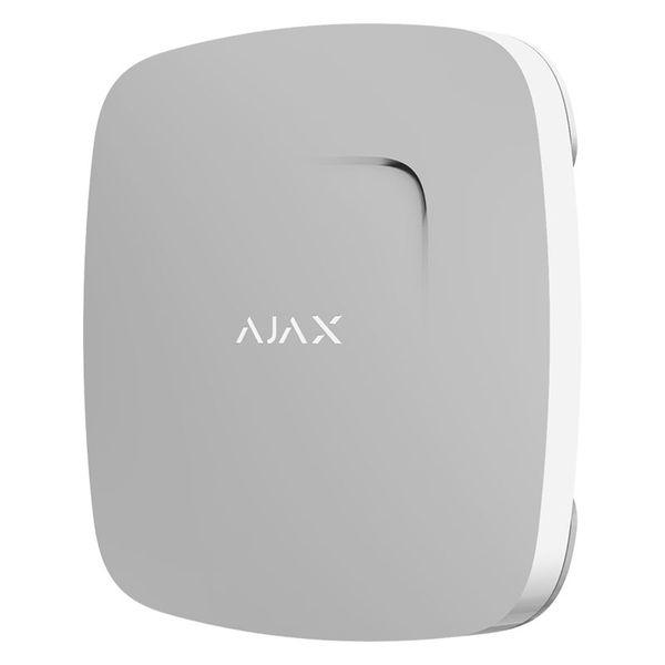 Ajax FireProtect Plus white | Бездротовий пожежний датчик із сенсорами диму, температури та чадного газу (000005636/25429.1 (000005637/25434.16.WH1) | AX361WT фото