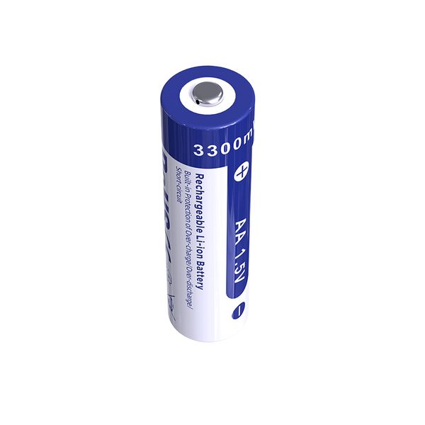 Акумуляторна батарея AA XTAR Blue 1.5V Li-ion 3300mWh/2000mAh | мaкс. заряд - 2А / розряд - 2А | 1шт. (XTR302) | XTR302 фото