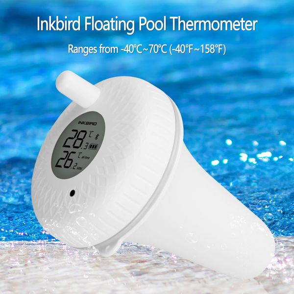 Термометр для басейну Inkbird IBS-P01B із Bluetooth (INKB218B) | INKB218B фото