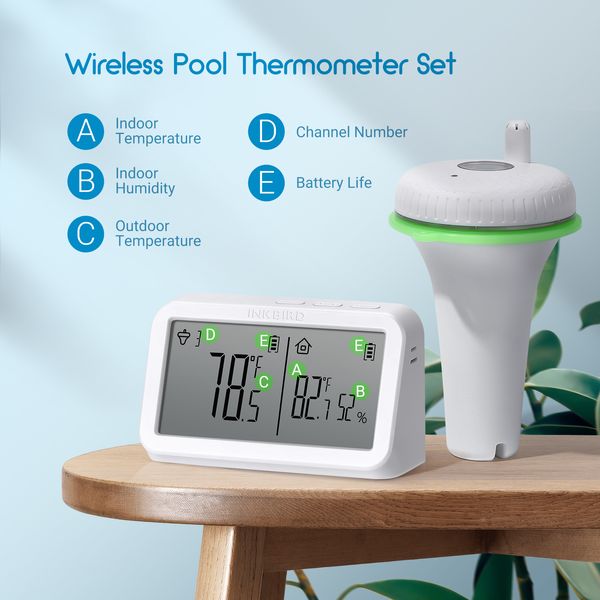 Термометр для басейну Inkbird IBS-P02R | Передавач тільки (INKB221) | INKB221 фото