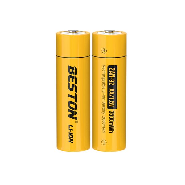 Акумуляторна батарея AA Beston 1.5V Li-ion 3500mWh/2000mAh | набір 4шт. (BST303S4) | BST303S4 фото