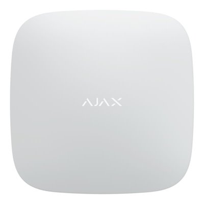 Ajax Hub 2 Plus white | Інтелектуальна централь | 2G, 3G, 4G(LTE), Ethernet | Jeweller, Wings (000018791/25450.40.WH1) | AX314WT фото