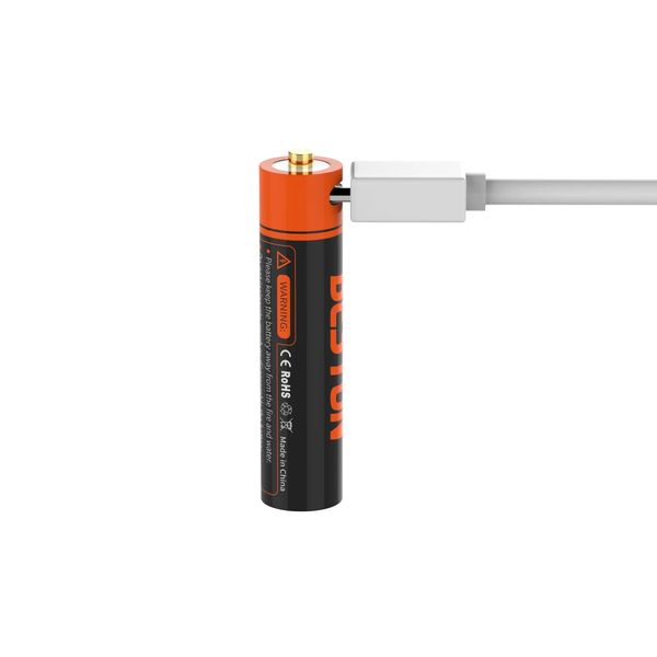 Акумуляторна батарея AAA Beston Micro-USB 1.5V Li-ion 1000mWh/690mAh | набір 2шт. (BST304) | BST304 фото
