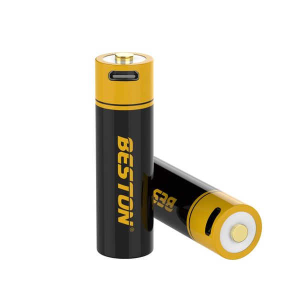 Акумуляторна батарея AA Beston Micro-USB 1.5V Li-ion 3500mWh/2000mAh | набір 2шт. (BST306) | BST306 фото