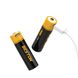 Акумуляторна батарея AA Beston Micro-USB 1.5V Li-ion 3500mWh/2000mAh | набір 2шт. (BST306) | BST306 фото 2